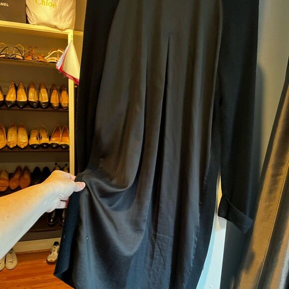 Lululemon Cashmere Blend Still at Ease Sweater Wrap in Black - Picture 10 of 12